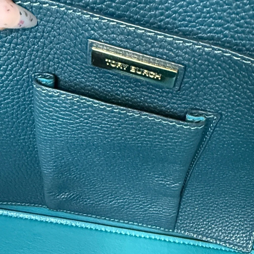 Tory Burch McGraw Tote Blue Yonder